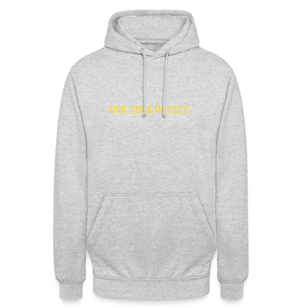 Time Wisdom Men's Hoodie - light heather grey