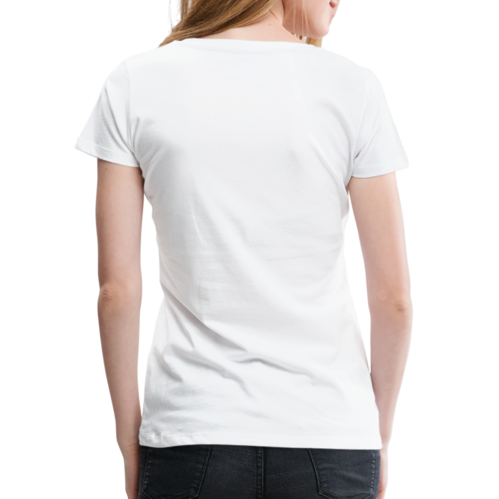 Time Quote Women’s Premium T-Shirt - white