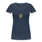 Atom women’s organic cotton T-Shirt - navy