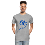 Ocean dance men’s Organic cotton T-Shirt - heather grey