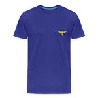 Bee Men’s Premium Organic T-Shirt - royal blue