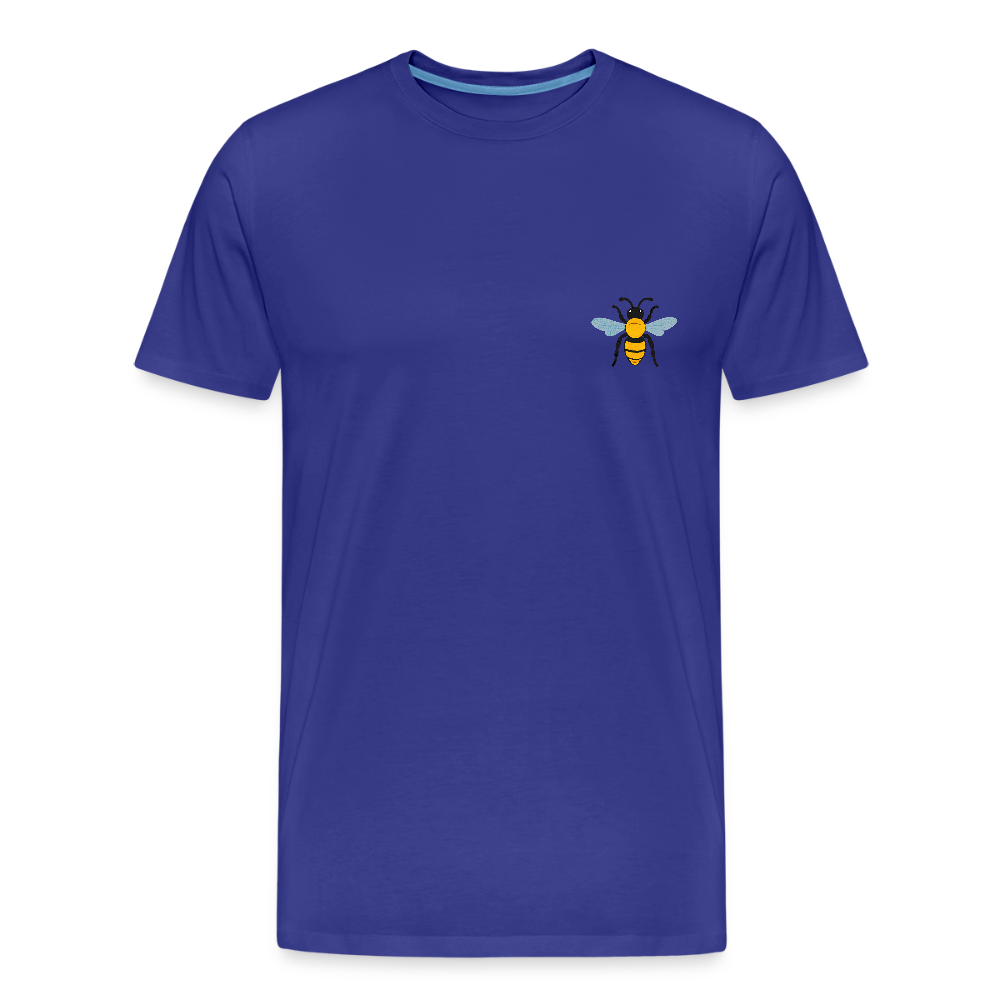 Bee Men’s Premium Organic T-Shirt - royal blue
