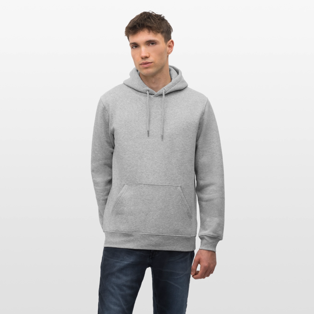 Elemental Men's Organic Hoodie - heather grey