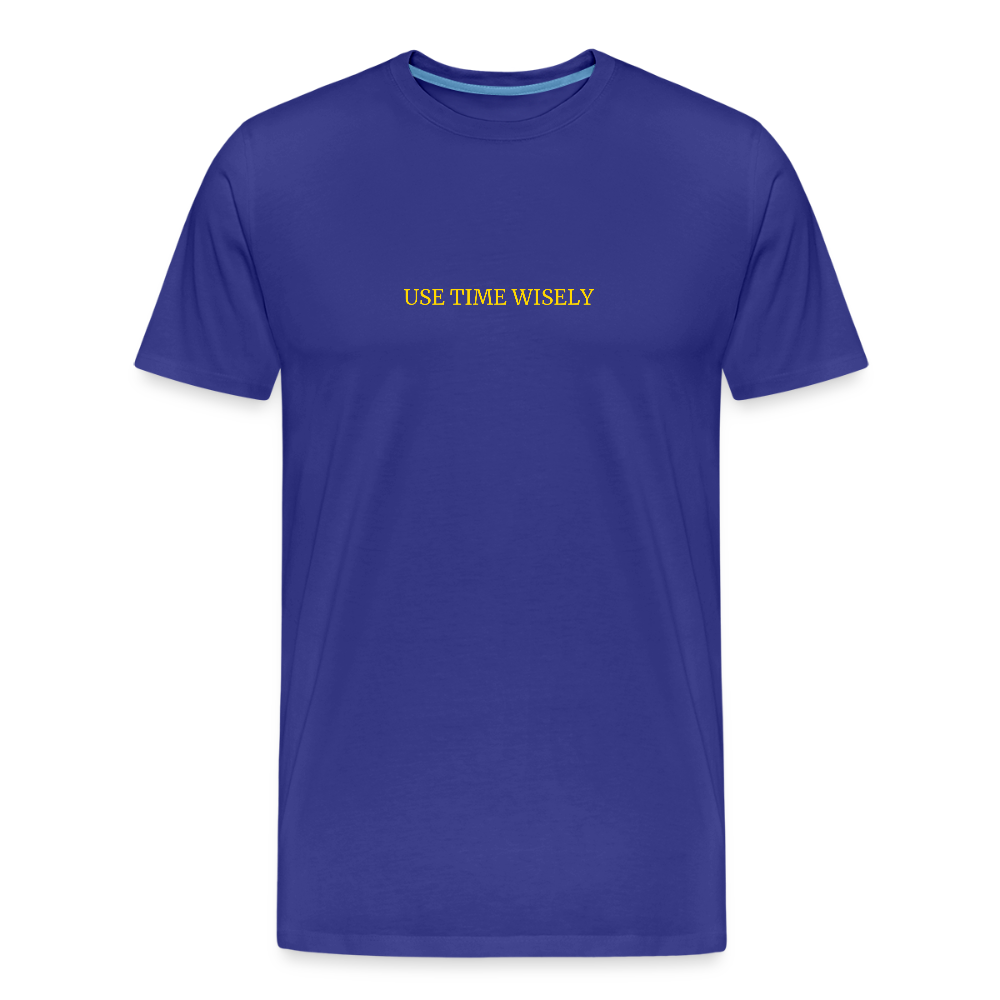 Time quote Men’s Premium T-Shirt - royal blue