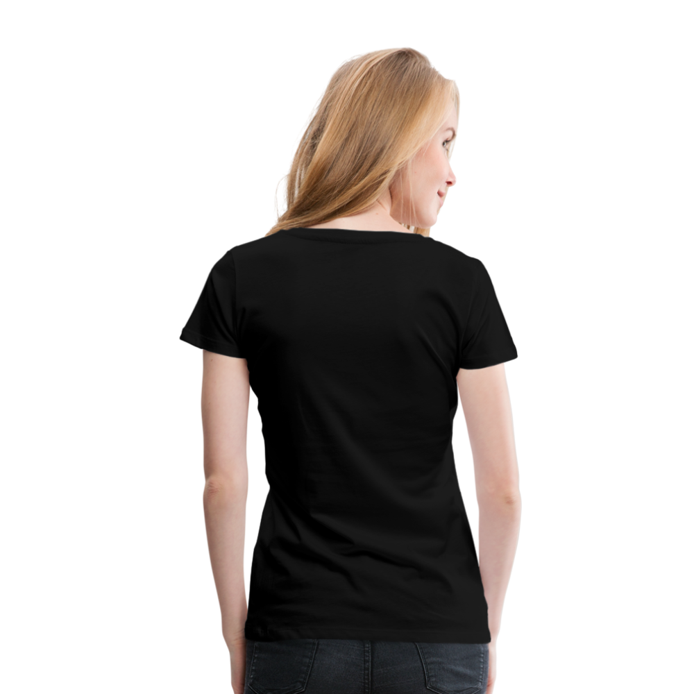 Time Quote Women’s Premium T-Shirt - black