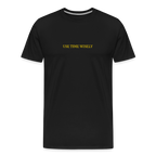 Time quote Men’s Premium T-Shirt - black