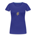 Atom women’s organic cotton T-Shirt - royal blue