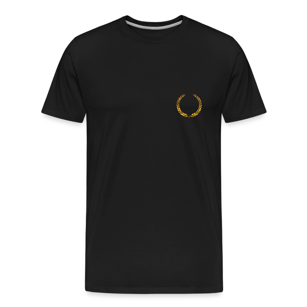Golden laurels men’s Organic cotton T-Shirt - black