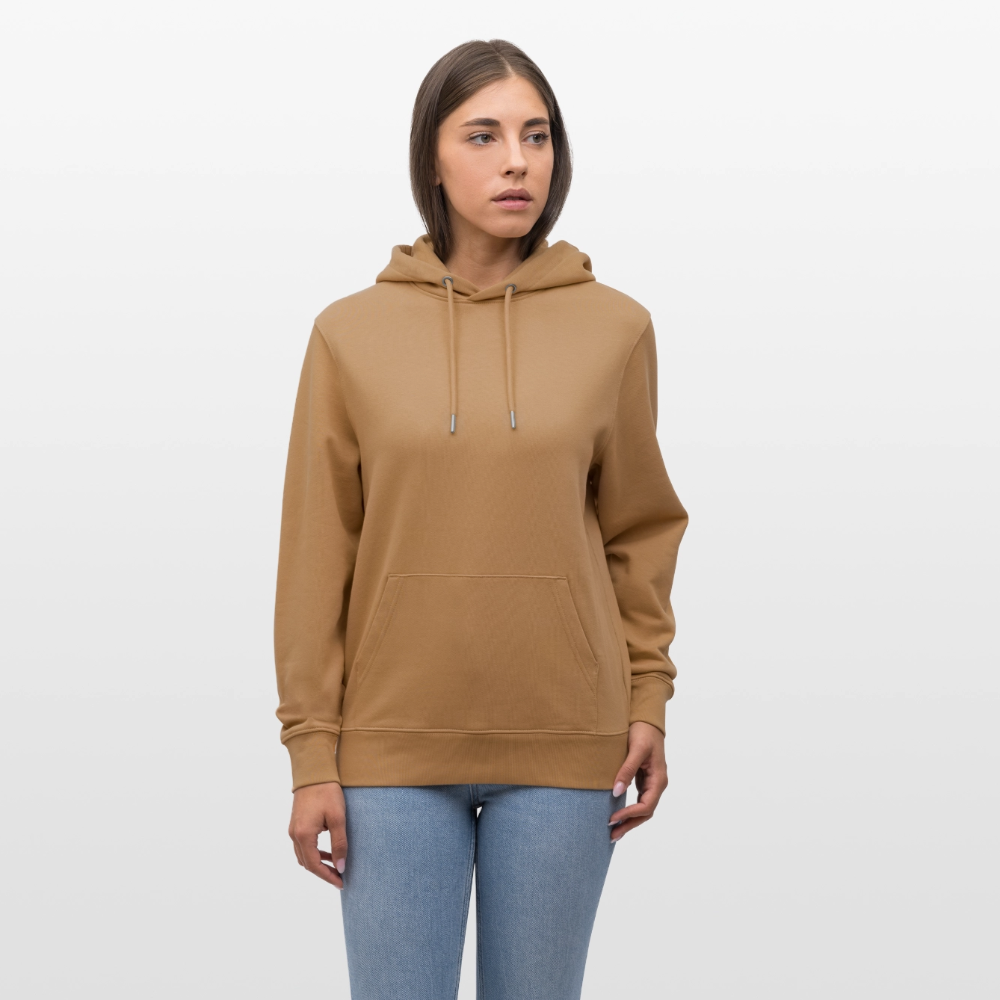 Elemental women's Organic Hoodie - latte
