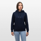 Elemental women's Organic Hoodie - navy