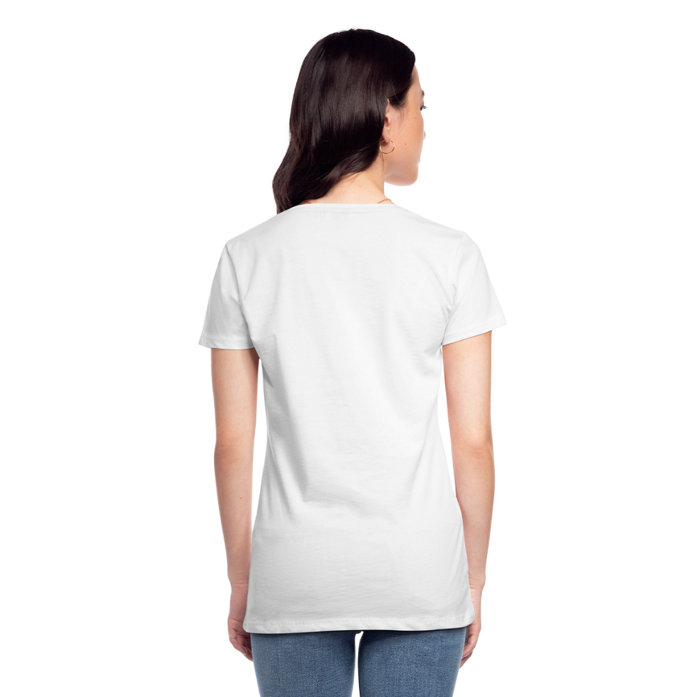 Time Quote Women’s Premium T-Shirt - white