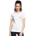 Bee Women’s Premium Organic Cotton T-Shirt - white