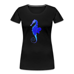 Seahorse Women’s organic cotton T-Shirt - black