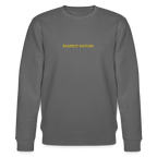 Respect nature organic cotton women's sweatshirt - anthracite
