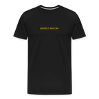 Respect Nature Men’s organic cotton T-Shirt - black
