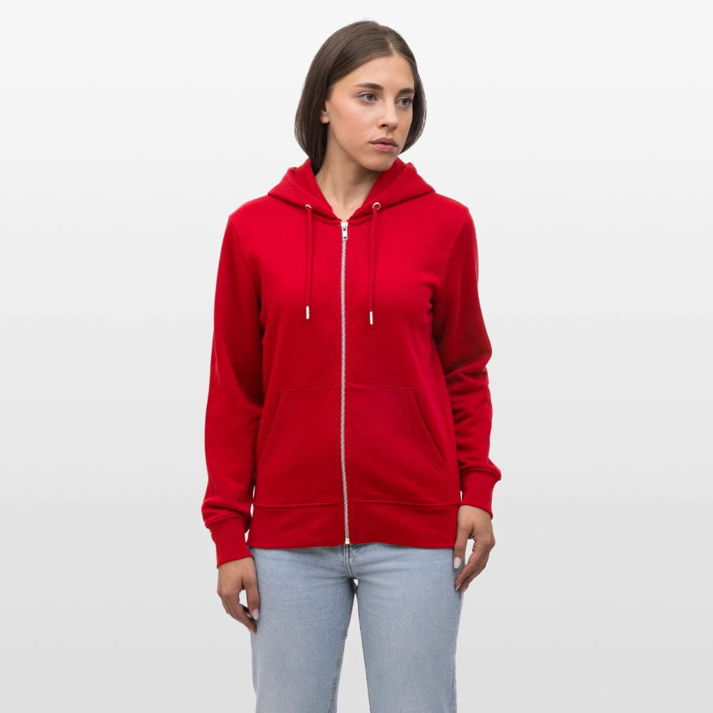 Elemental Women's Organic Hooded Jacket - red