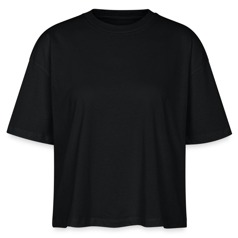 Elex Women’s Boxy Organic cotton T-Shirt - black