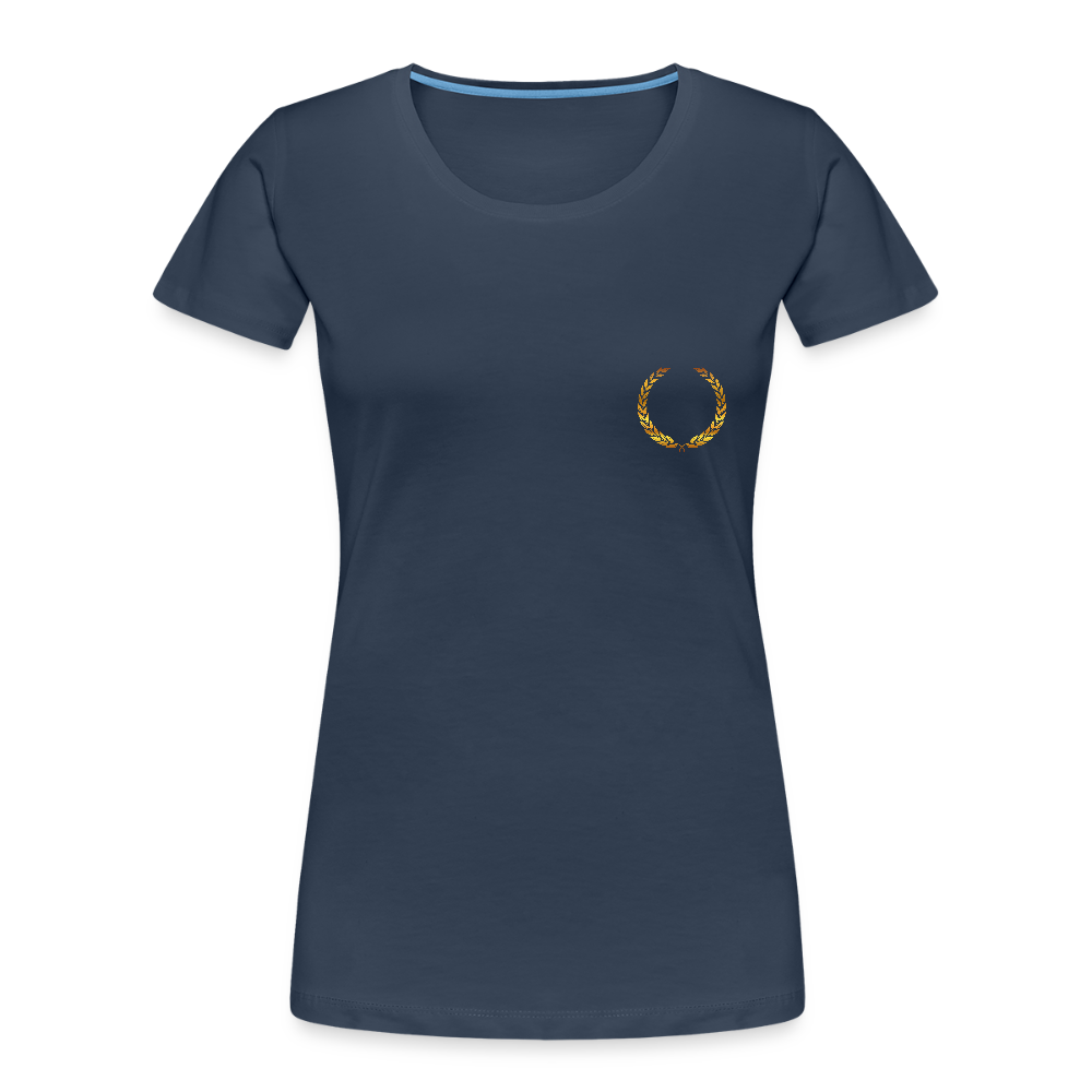 Golden laurels women’s Organic cotton T-Shirt - navy