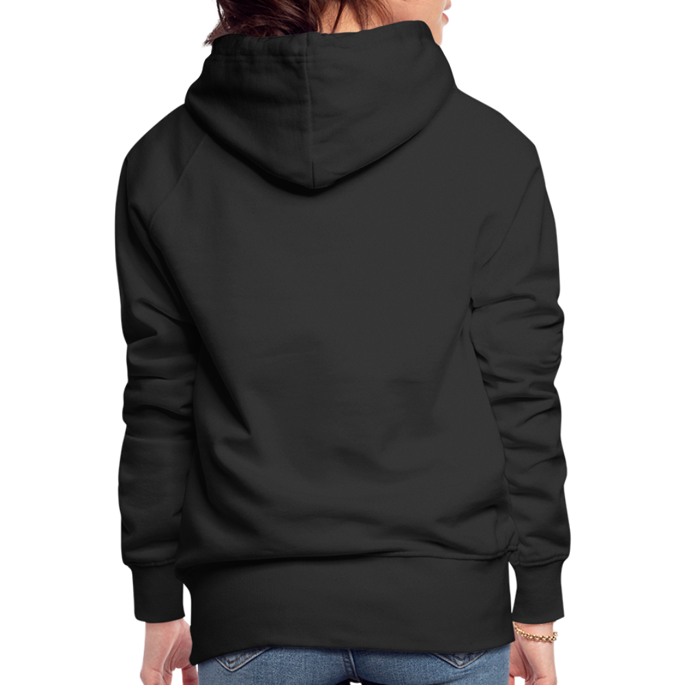 Time Wisdom Women’s Premium Hoodie - black