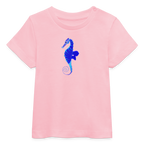 Seahorse Baby Organic T-Shirt - cotton pink