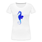 Seahorse Women’s organic cotton T-Shirt - white