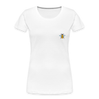 Bee Women’s Premium Organic Cotton T-Shirt - white