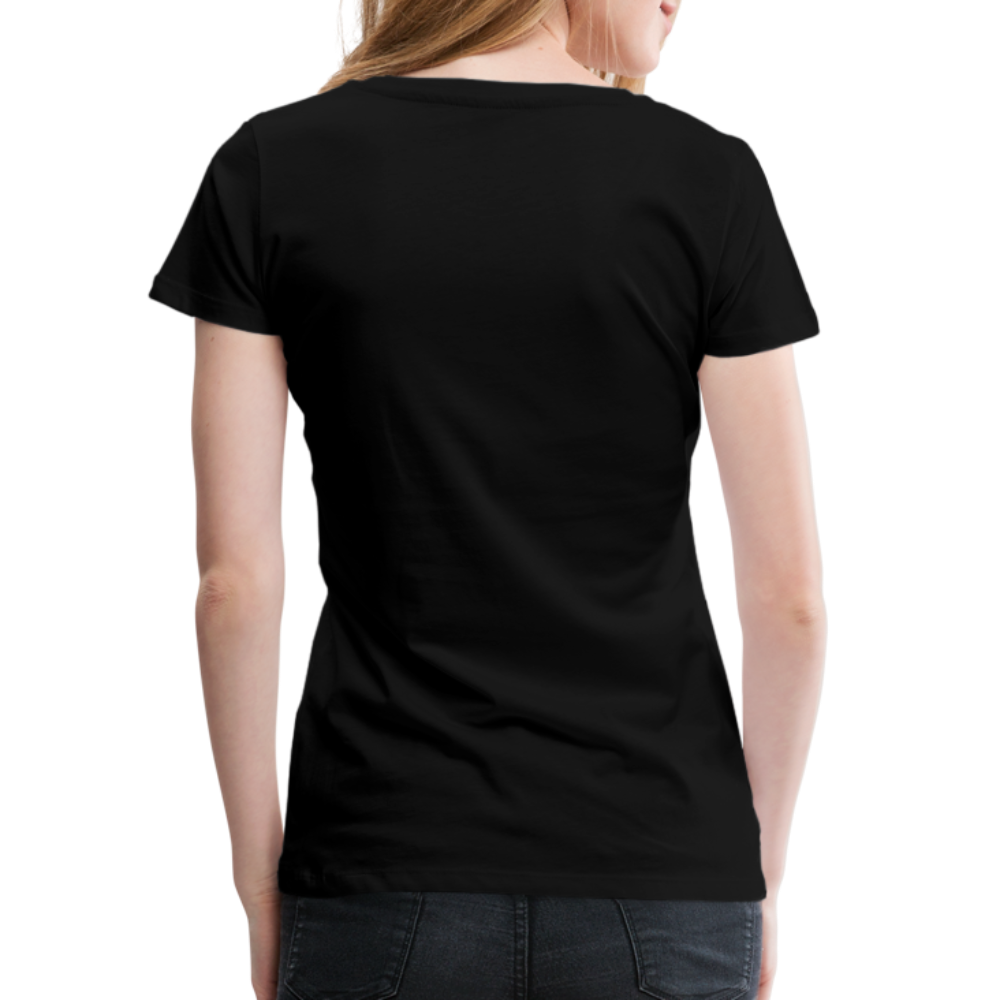 Time Quote Women’s Premium T-Shirt - black