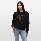 Take action women's organic cotton Sweatshirt - black