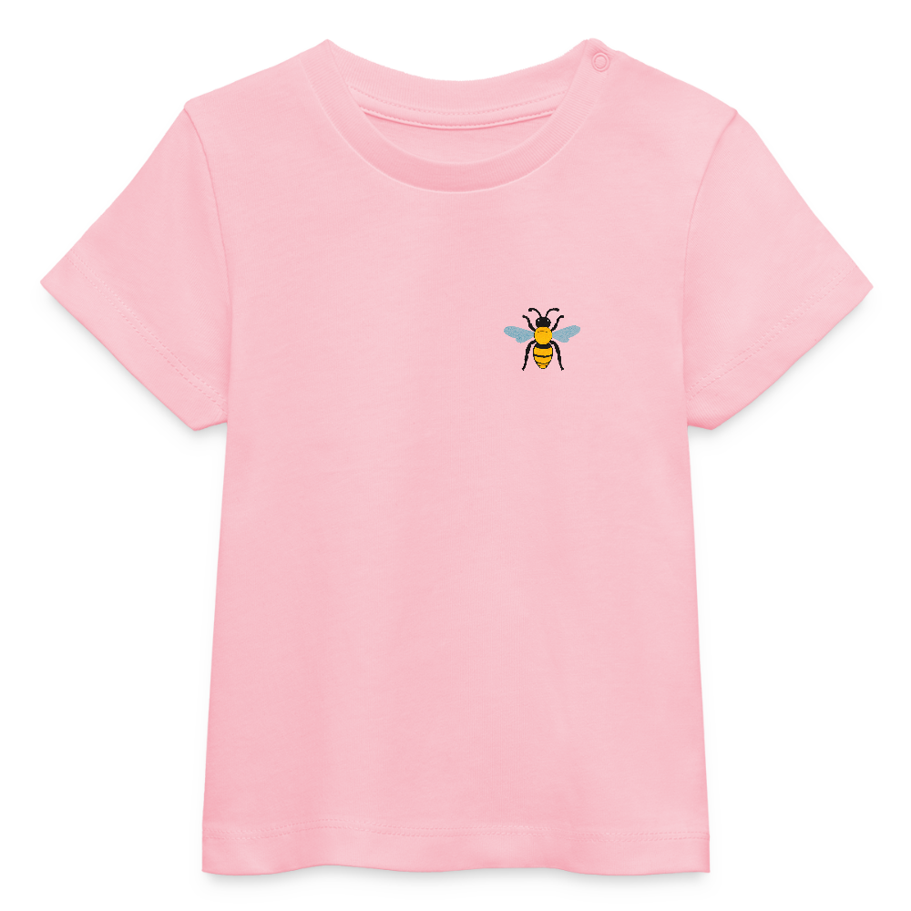 Bee Baby Organic T-Shirt - cotton pink