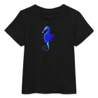 Seahorse Baby Organic T-Shirt - black
