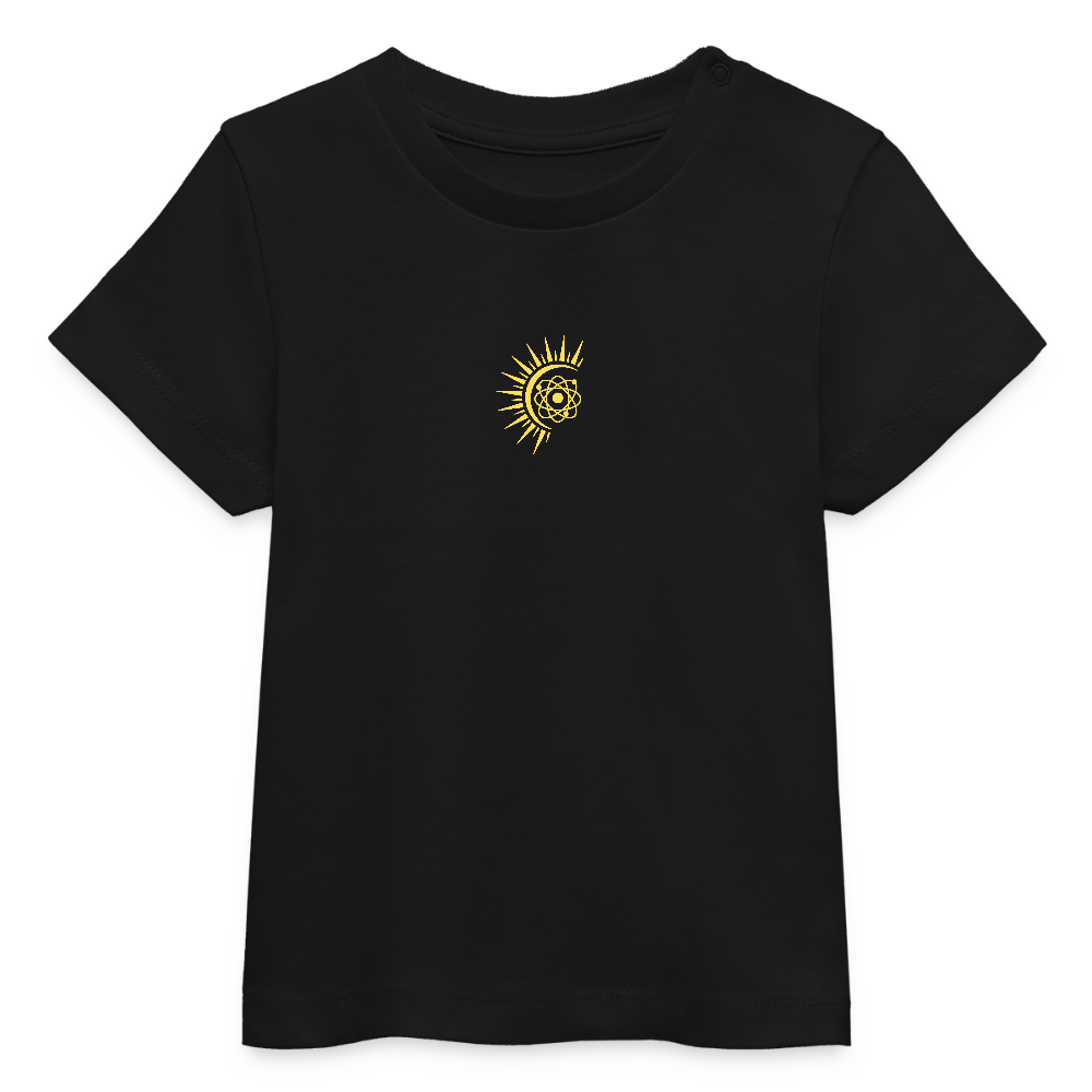 Atom Baby Organic T-Shirt - black