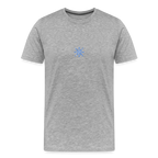 Snowflake Men’s Premium Organic T-Shirt - heather grey
