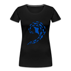 Ocean dance women’s organic cotton T-Shirt - black