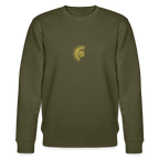 Atom organic cotton men's sweatshirt - khaki