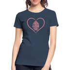 Take action women’s organic cotton T-Shirt - navy