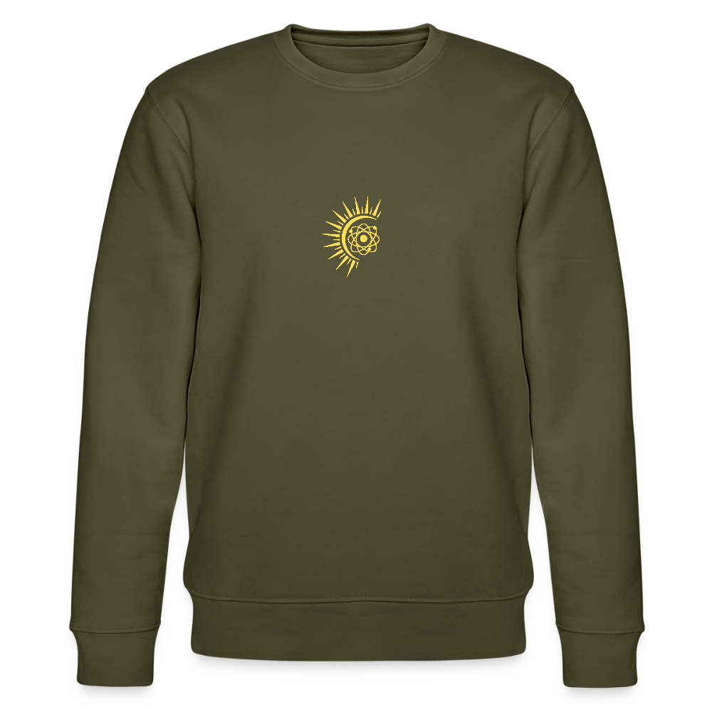 Atom organic cotton women's sweatshirt - khaki