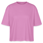 Elex Women’s Boxy Organic cotton T-Shirt - pink