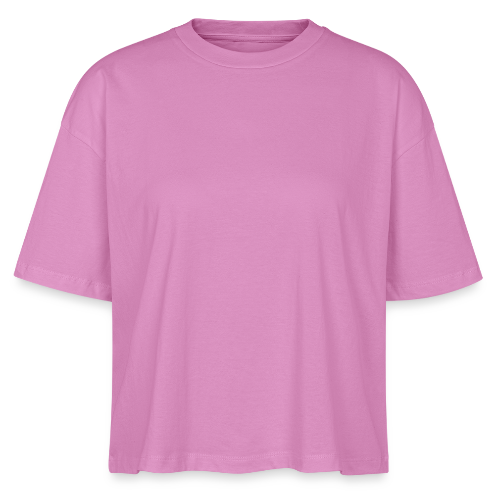 Elex Women’s Boxy Organic cotton T-Shirt - pink