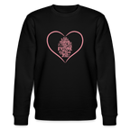 Take action women's organic cotton Sweatshirt - black