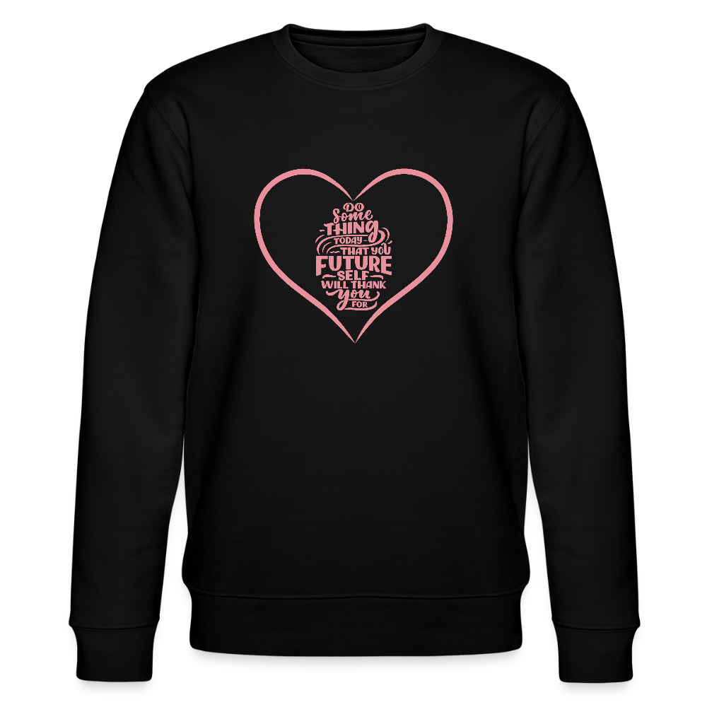 Take action women's organic cotton Sweatshirt - black