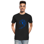 Ocean dance men’s Organic cotton T-Shirt - black