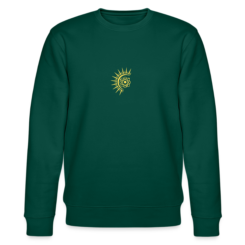Atom organic cotton women's sweatshirt - forest