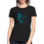 Butterflies women’s Organic cotton T-Shirt - black