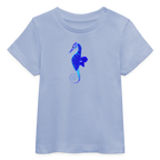 Seahorse Baby Organic T-Shirt - sky