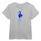 Seahorse Baby Organic T-Shirt - heather grey