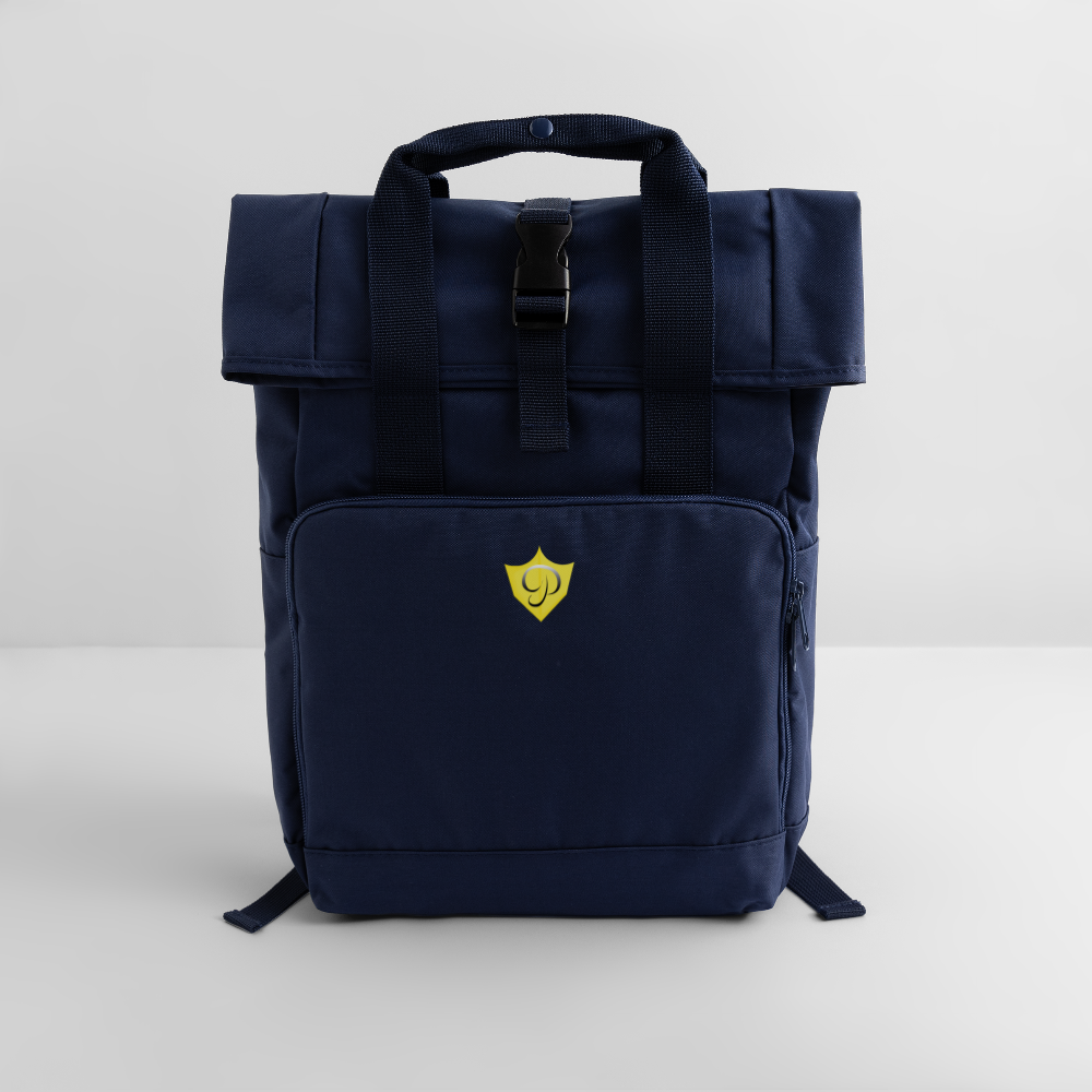 Primordial Armis Roll Top Backpack with Two Handles - navy